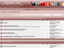 Tablet Screenshot of alexandra-aaa.com